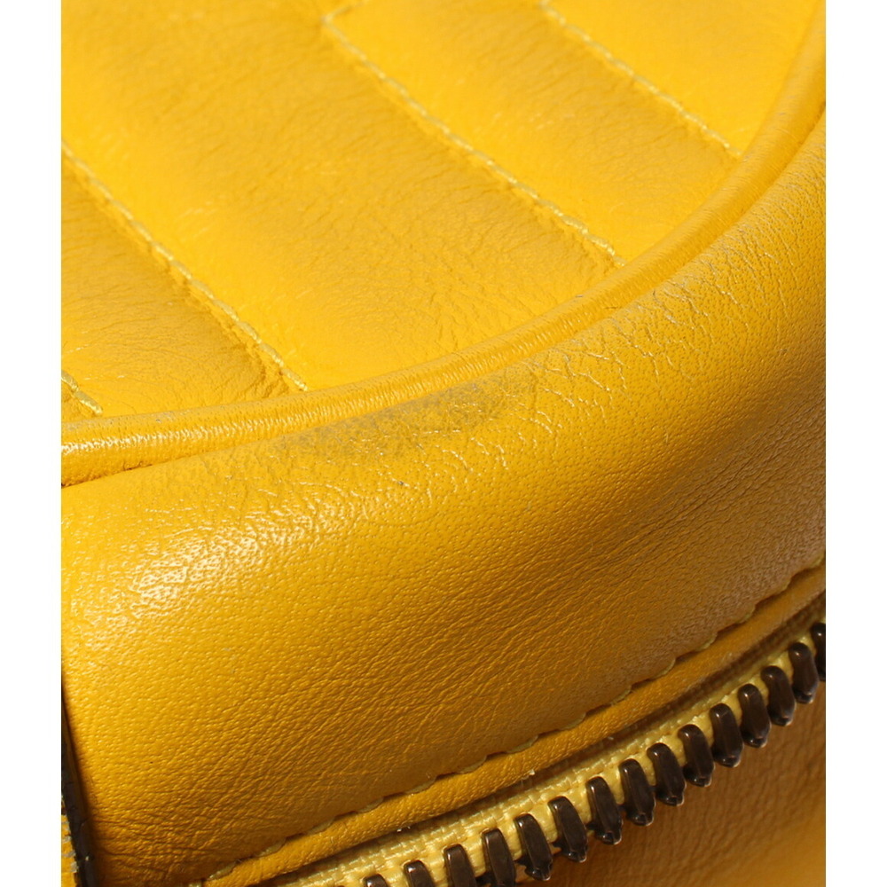 Gucci bag quilted Yellow camera matelasse leather Marmont - Picture 5 of 6